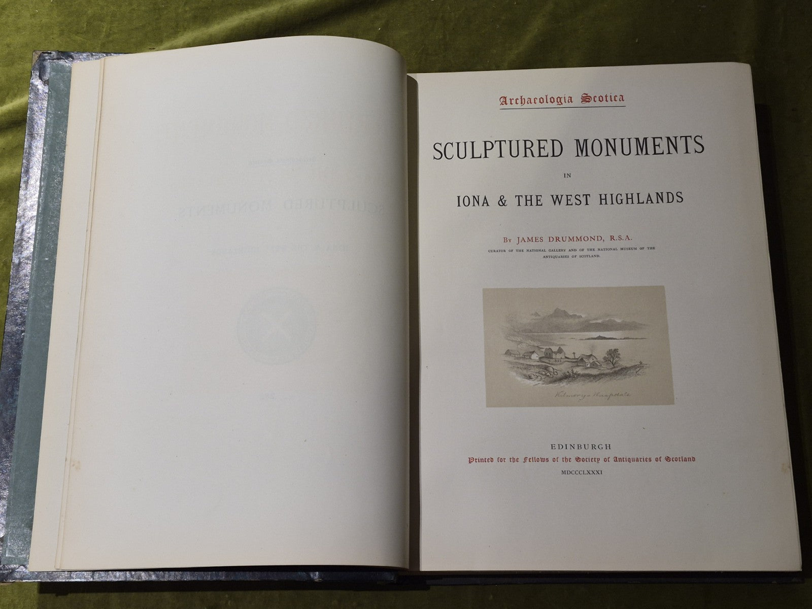 Archaeologia Scotica - Sculptured Monuments of Iona & the West Highlands  18813
