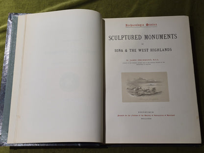 Archaeologia Scotica - Sculptured Monuments of Iona & the West Highlands  18813