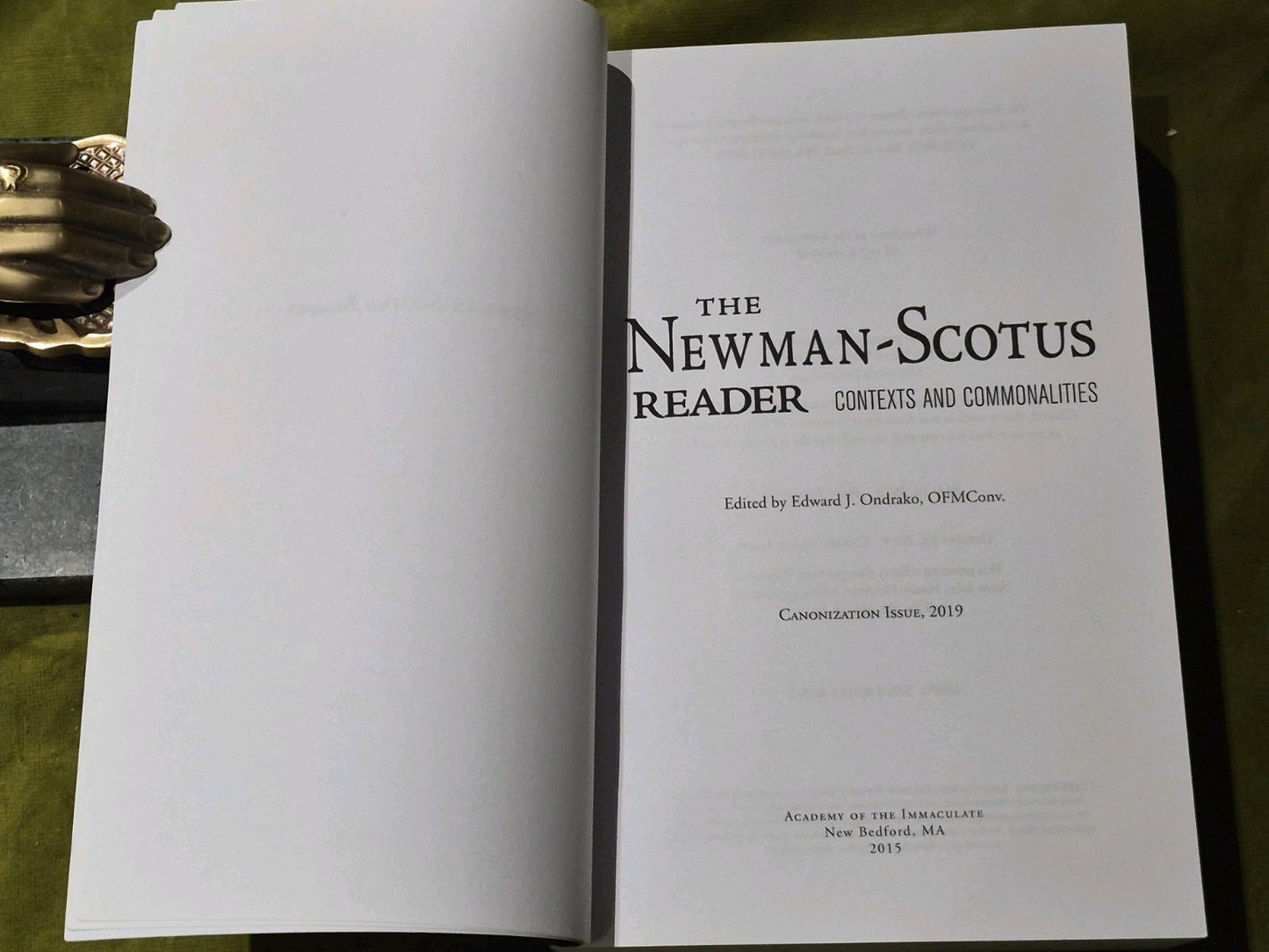 The NewmanScotus Reader: Contexts and Commonalities 20193
