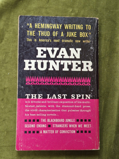 The Last Spin Evan Hunter Corgi Books 1961 First Paperback Edition1
