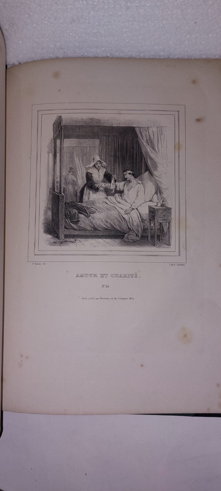 ALBUM DU MENESTREL Circs 1860 - 1880 Lithograph Plates 21