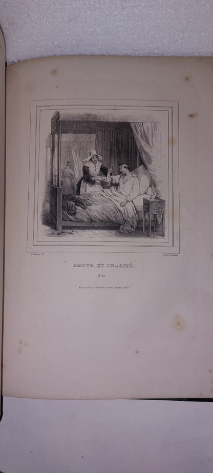 ALBUM DU MENESTREL Circs 1860 - 1880 Lithograph Plates 21