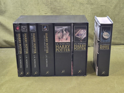 Harry Potter Bloomsbury Adult Edition 1st Ed Box set of Vols 1-6 +  1st Vol 70