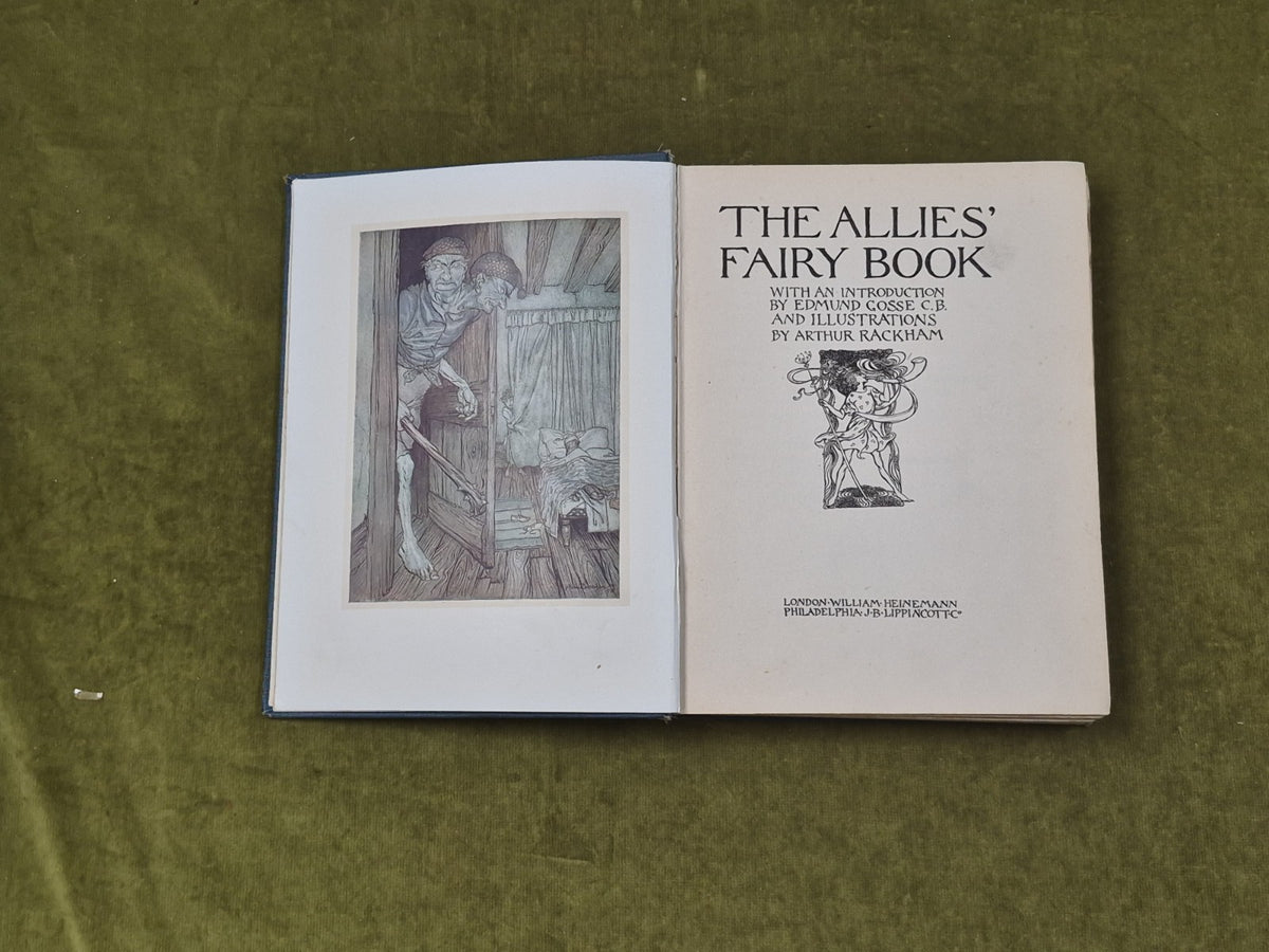 The Allies' Fairy Book by Edmund Gosse, Illustrated by Arthur Rackham -Macmillan4