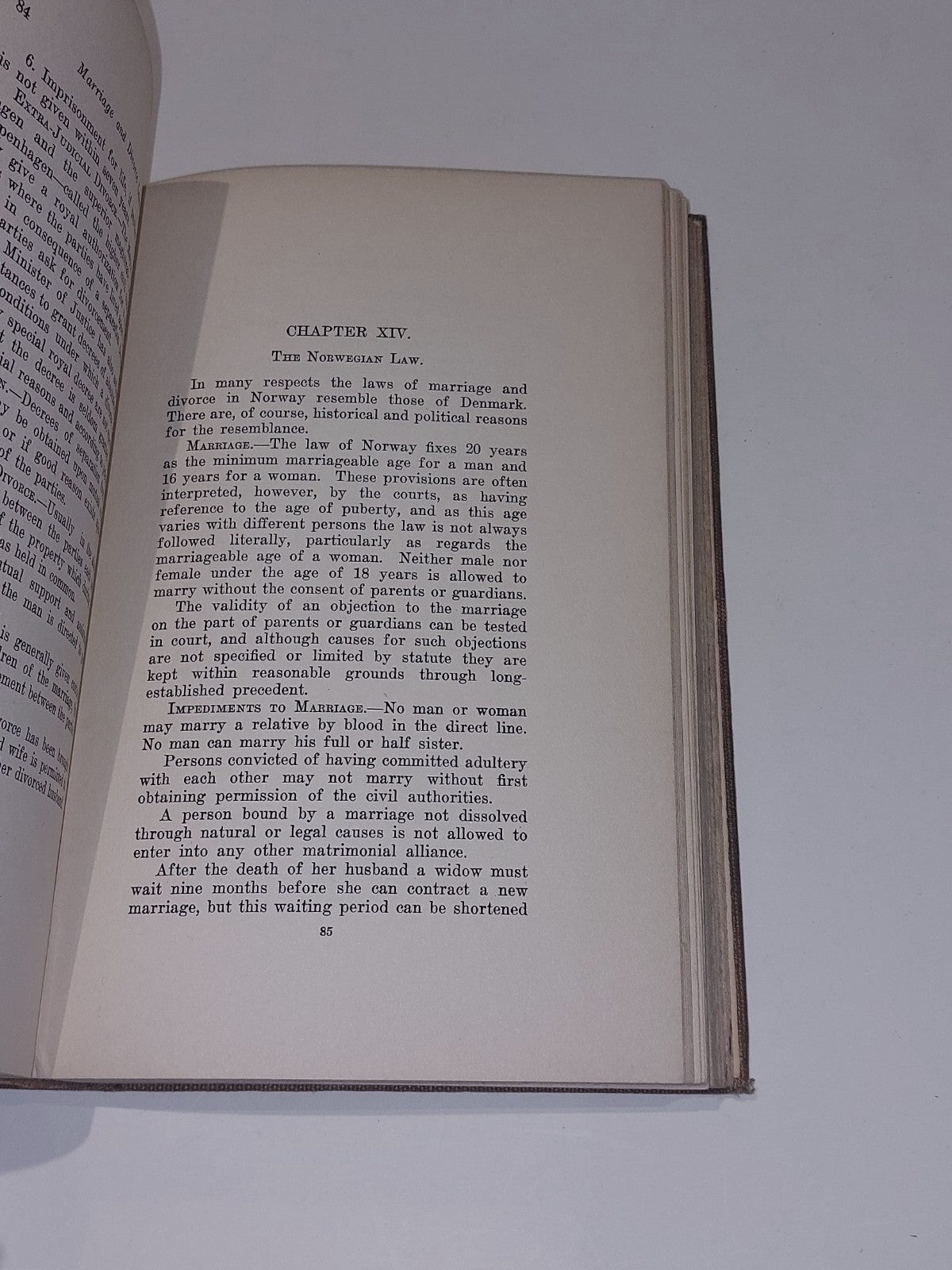 Marriage And Divorce Laws Of The World (1911) By Hyacinthe Ringrose Hb Book6