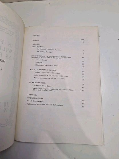 In Fine Print William Morris As Book Designer, 19761977 Pb Book4