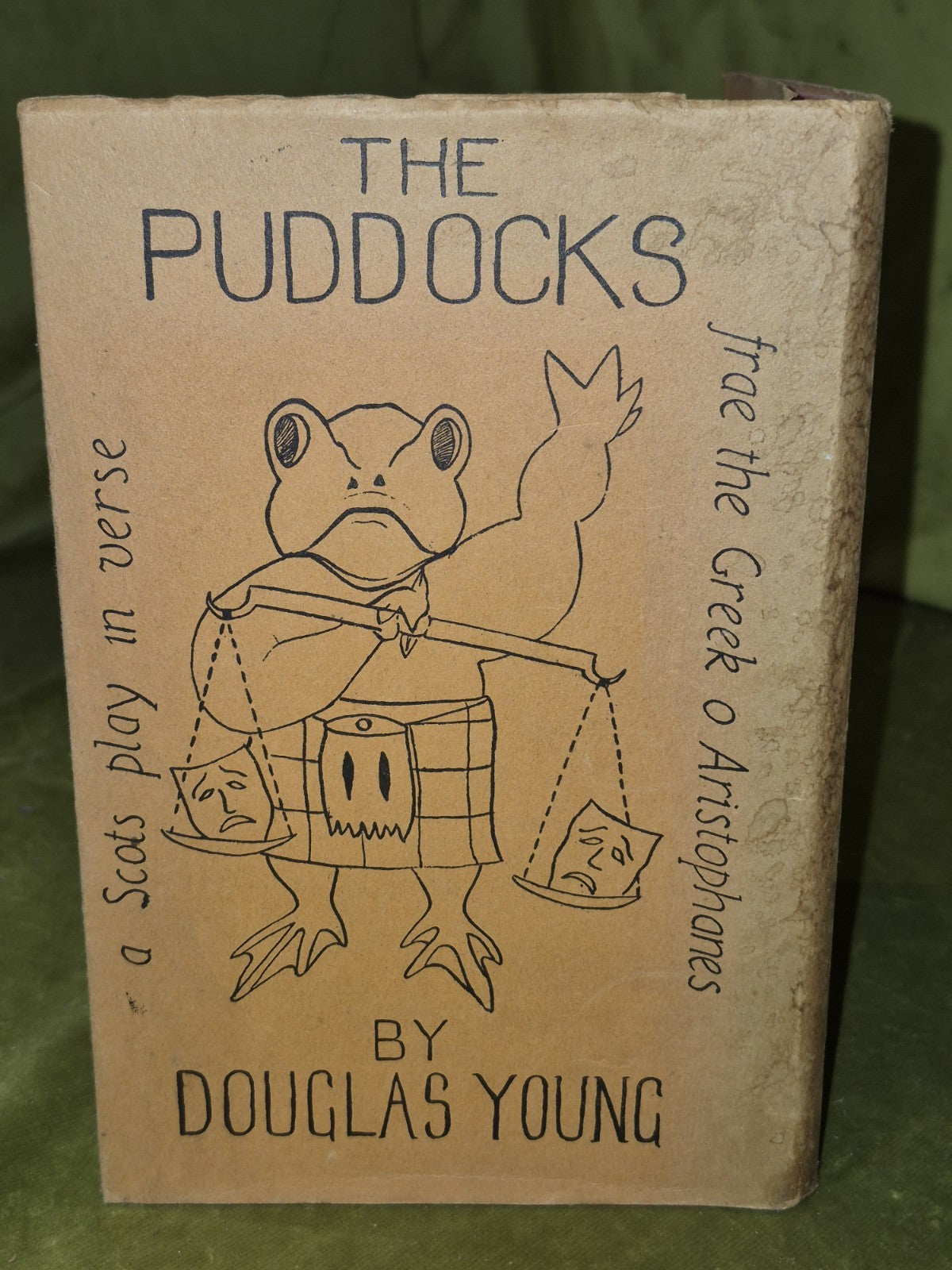 The Puddocks ('The Frogs' in Scots) Aristophanes & Young Second Ed SIGNED 19581