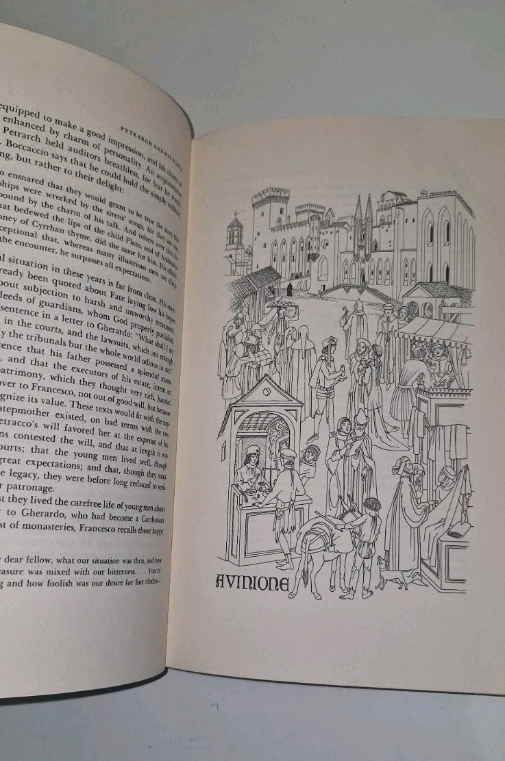 Petrarch and his world (1964) By Morris Bishop 1st Ed Hb Book9