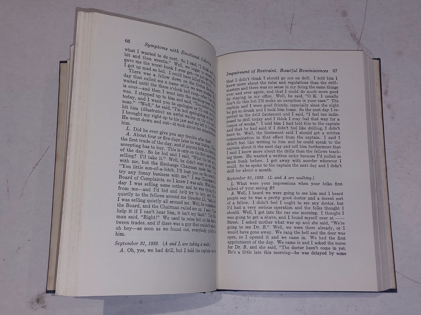 Intellectual Functions of the Frontal Lobes By Brickner (1936) 1st Edition Hb 4