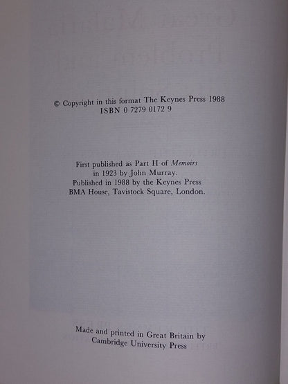 The Great Malaria Problem and its Solution by Ronald Ross (1988)5