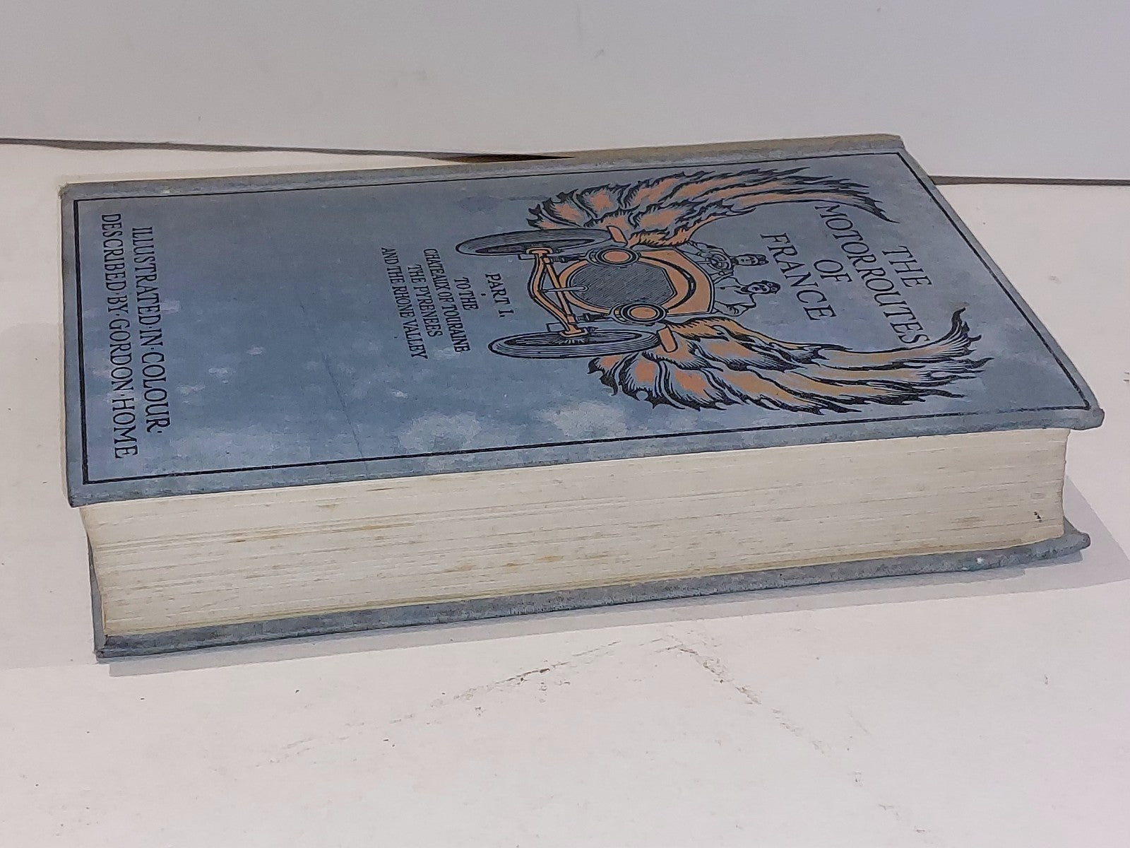 The Motor Routes of France, Part 1 by Gordon Home, Baedeker (1st Edition 1910)4
