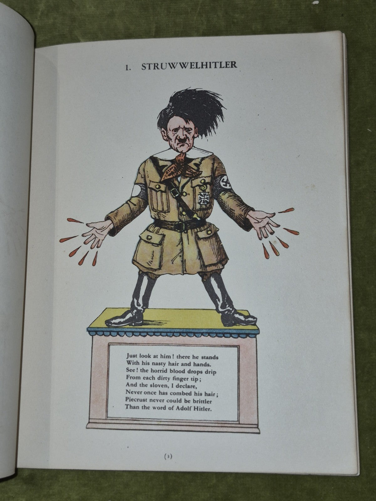 Struwwelhitler A Nazi Story Book. A parody on the original Struwwelpeter4