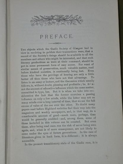 Transactions of the Gaelic Society of Glasgow Vol I 1887-91 Archibald Sinclair5