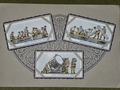 Mitchell's Model Army Cigarette Cards Complete Set of 30 Cards 8