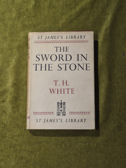 The Sword in the Stone - T H White , Collins St James Library 1950 HB DJ0