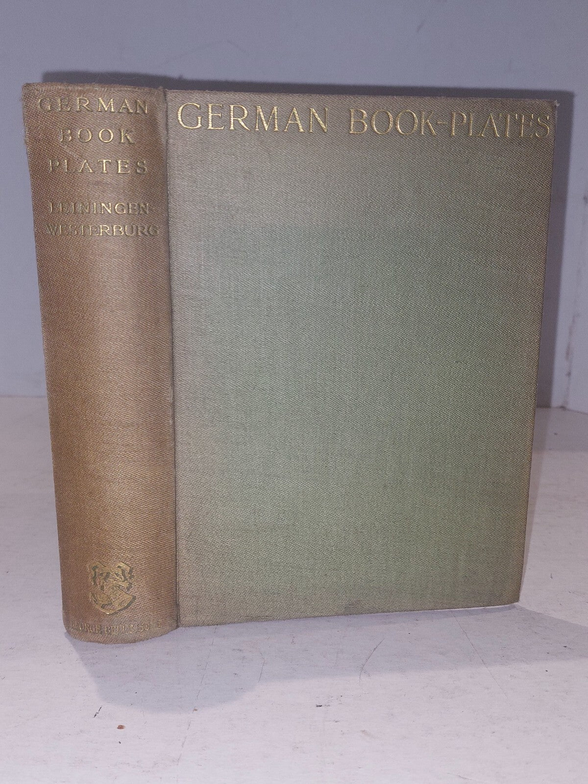 German Bookplates (1901) By Karl emich Count zu LeiningenWesterburg Hb Book0