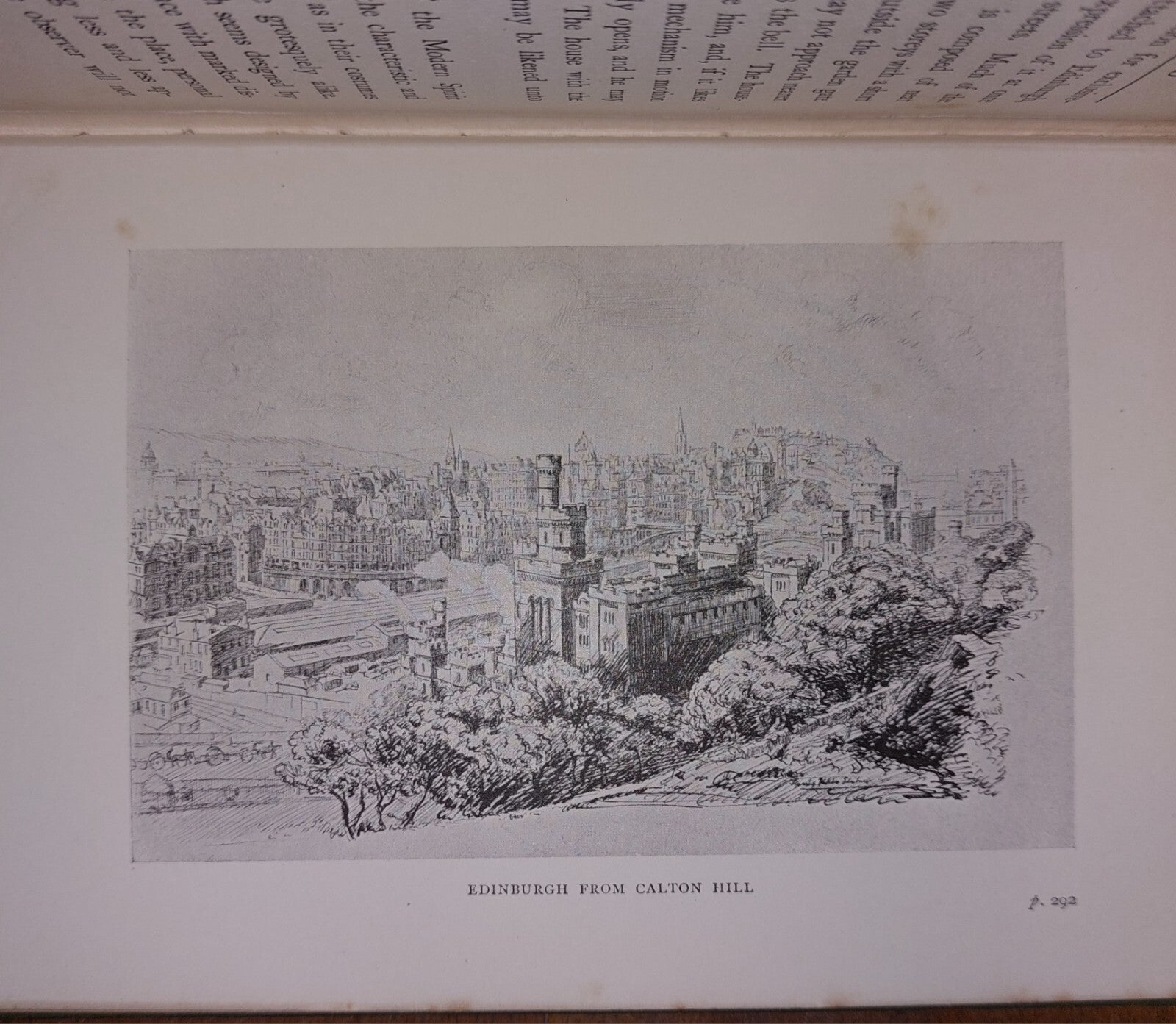 1913 2nd EDITION EDINBURGH REVISITED JAMES BONE & HANSLIP FLETCHER HARD COVER VG20