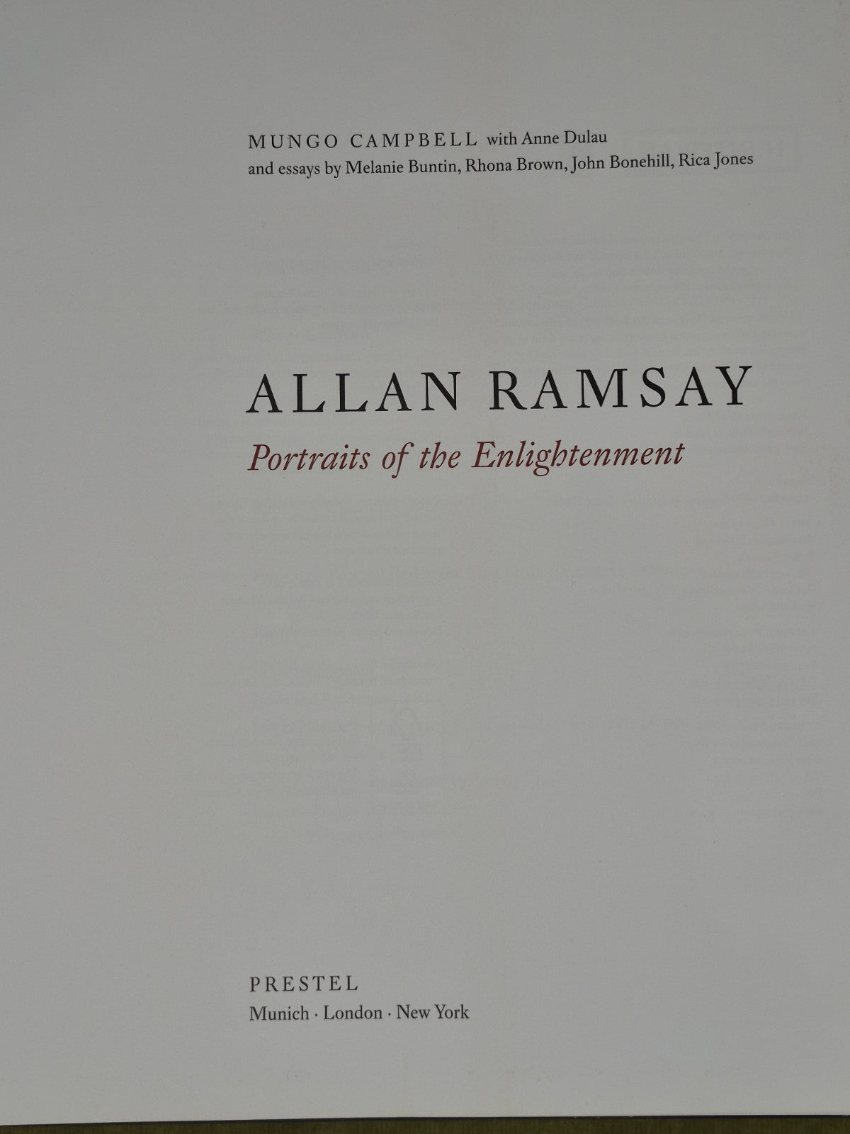 Allan Ramsay: Portraits of the Enlightenment by Mungo Campbell3