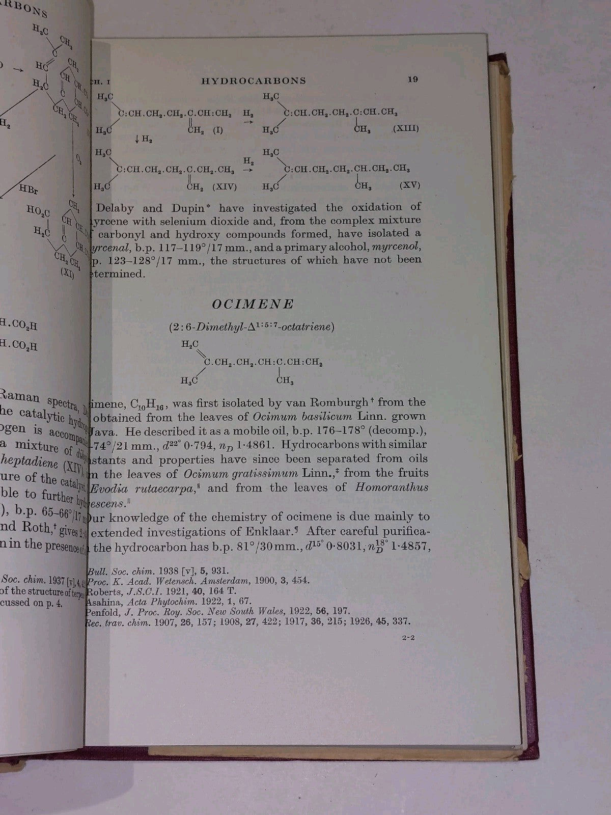The Terpenes By John Simonsen [Volume 1  5] (Cambridge, 1957) 2nd Ed Hb Books4