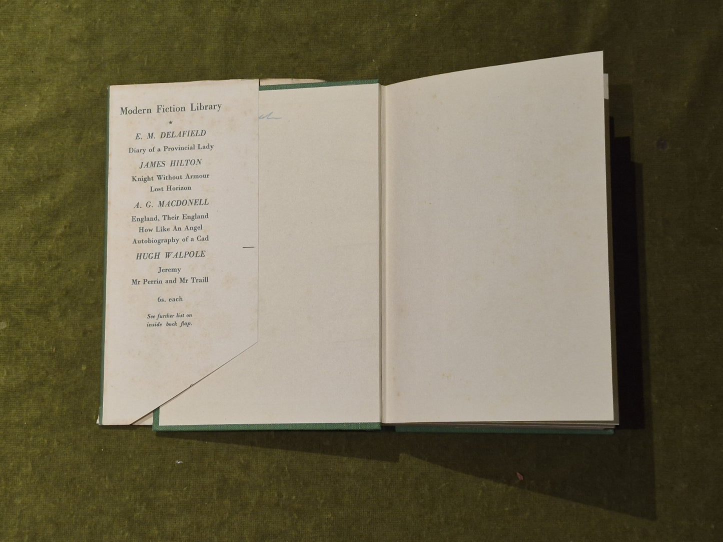 Autobiography of a Cad - A.G. Macdonell , Macmillan Modern Fiction Library 19514