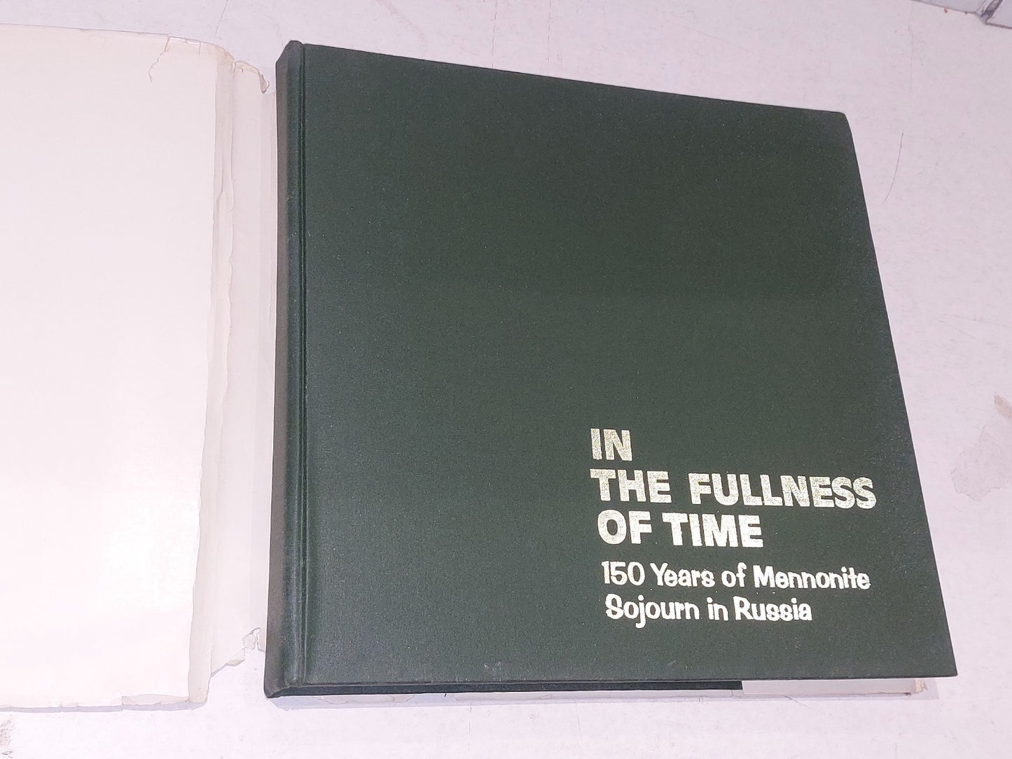Mennonite History: In The Fullness Of Time By Quiring & Bartel, Hb Book With Dj3