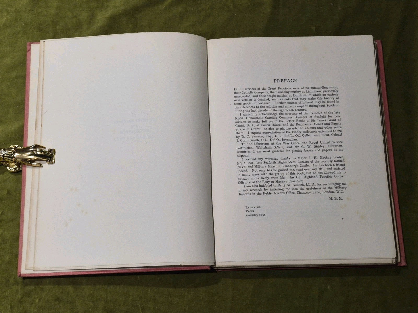 The Grant, Strathsby or First Highland Fencible Regiment, WITH PROVENANCE5