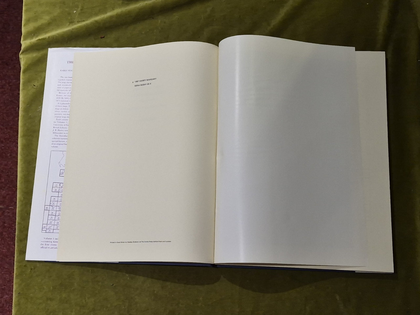 The Old Series Of Ordnance Survey Maps Of England and Wales - Vol 5 V HB DJ 19874