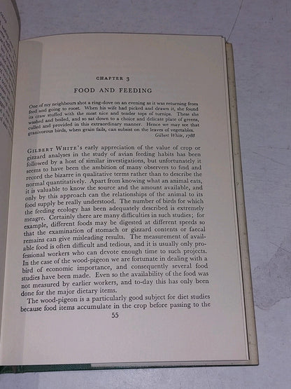 The Wood Pigeon by R. K. Murton (1965) 1st Ed, New Naturalist With Dustjacket 5