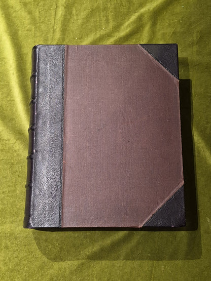 Holy Bible With Notes & Observations By Rev. John Brown Large Family Bible VGC2