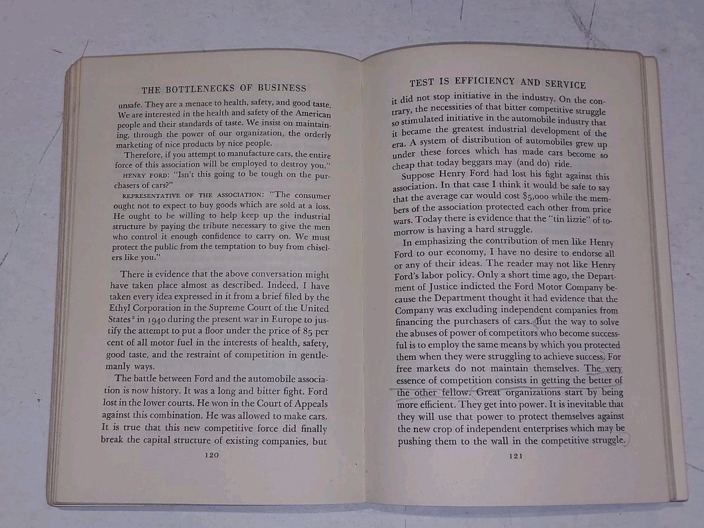 The Bottlenecks of Business (1940) Thurman W. Arnold Pb Book7