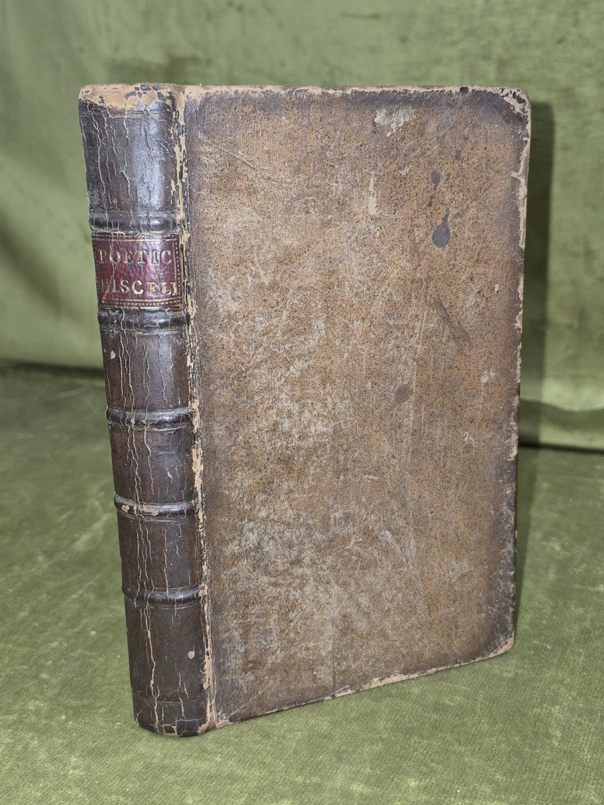 Poetical Miscellany Milton Dryden Pope Addison Gay Parnel James Williams 1774 0