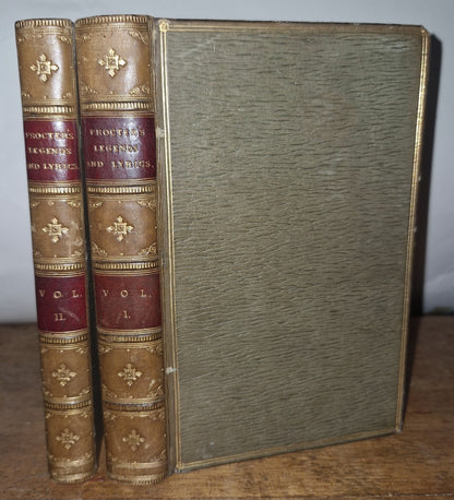 Legends and Lyrics: A Book of Verses By Adelaide Anne Procter 1877-75 2 Vols 0