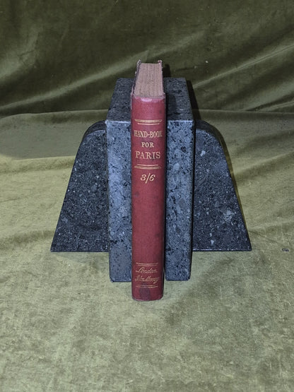 Handbook for Visitors to Paris - John Murray 1882 HB2