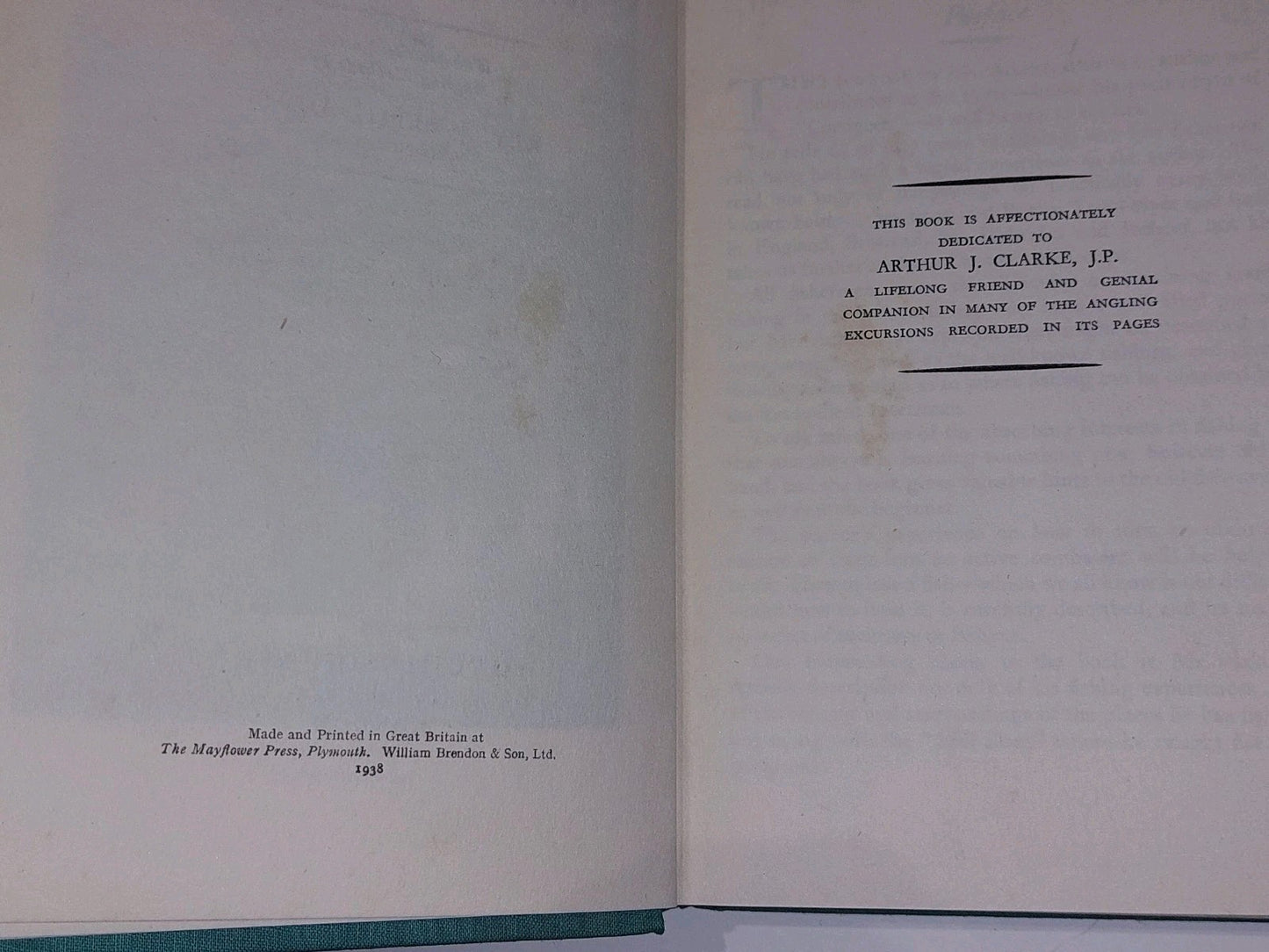 Royal Interest Queen Mother George VI  Fifty Years Angling Joseph Adams (1938)5