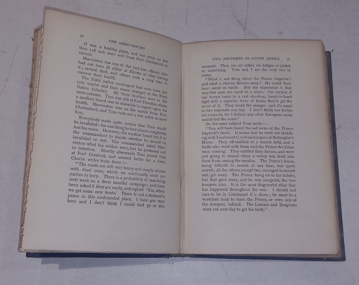 The Shervintons  Soldiers Of Fortune By Kathleen Shervinton (1899) Hb Book4