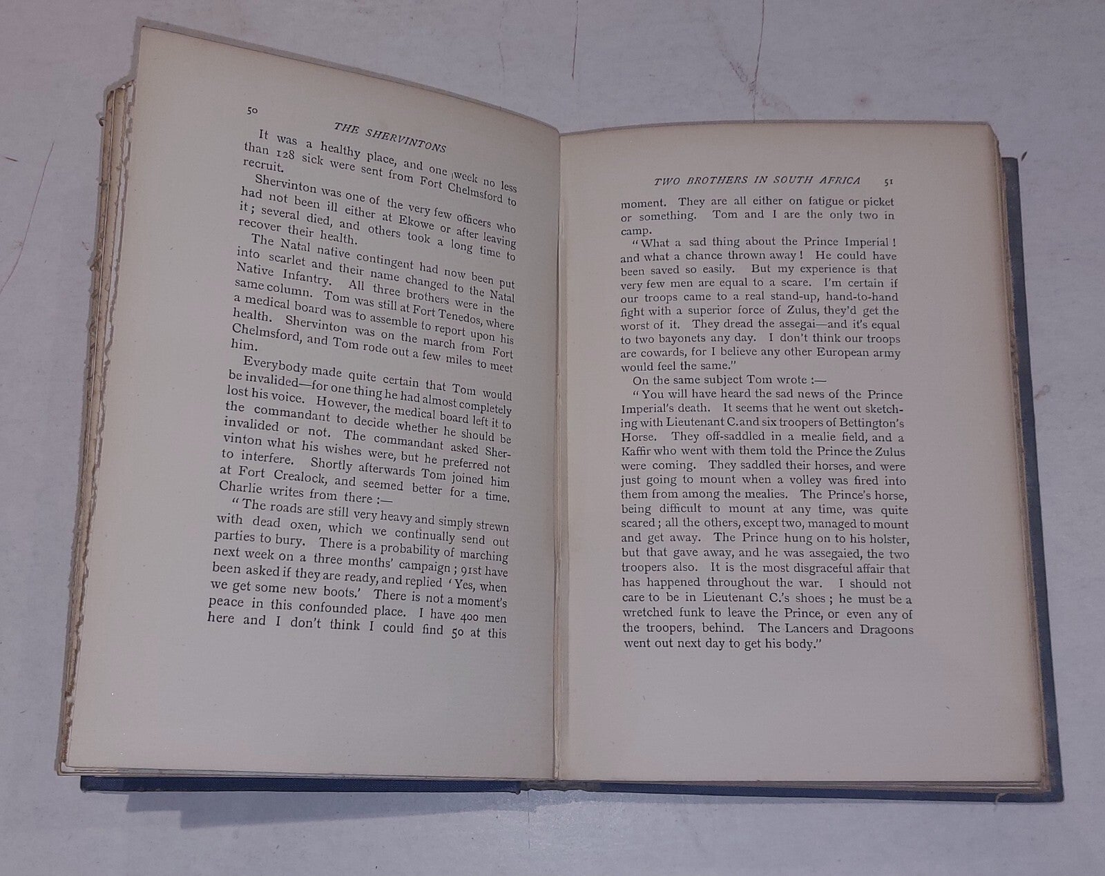 The Shervintons  Soldiers Of Fortune By Kathleen Shervinton (1899) Hb Book4