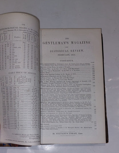 The Gentleman's Magazine Vol 39 Jan – June 18538