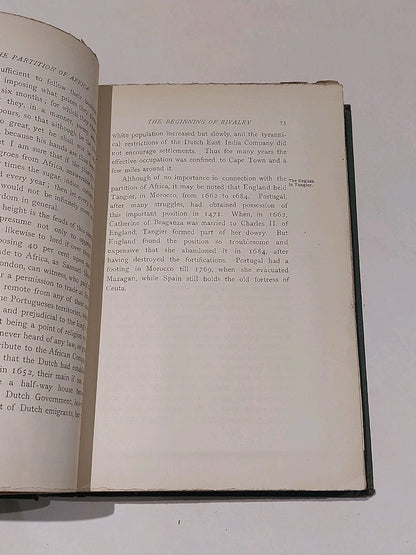 The Partition Of Africa By J. Scott Keltie (1893) 1st Edition Hb Book6