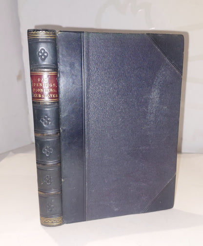 Oak Openings Or, The Bee-hunter by J. Fenimore Cooper, Quarter Leather Bound Hb0