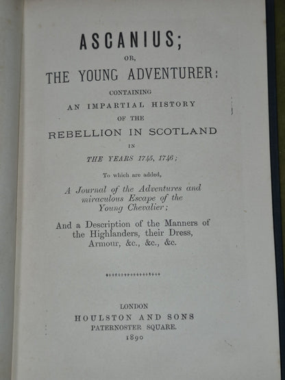 Ascanius or the Young Adventurer 1890 Houlston and Sons3