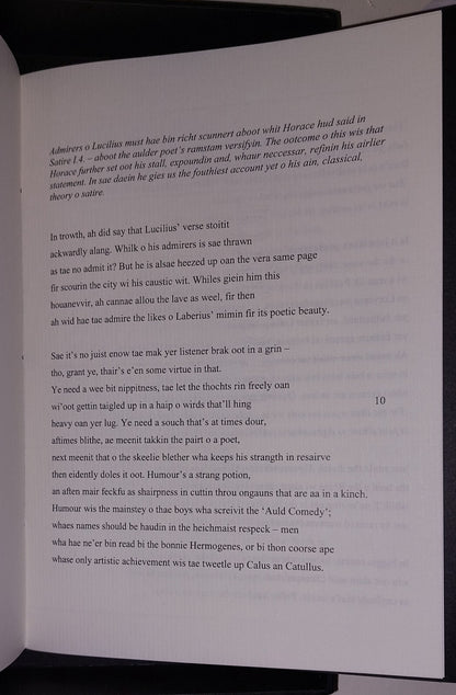 Rab Wilson 'Ye're There Horace. Limited Edition, Scots Poetry Collectable, Boxed17