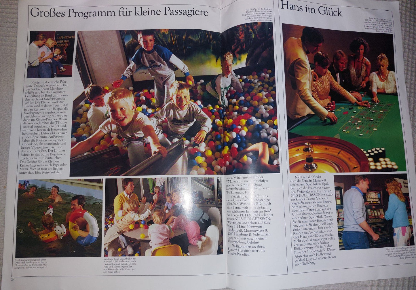 TTLine Logbuch Sales Brochure 1980s Including Fleet Diagrams10