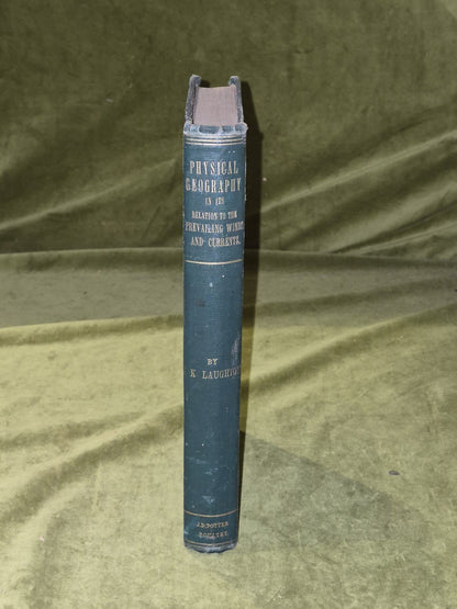Physical Geography , Prevailing Winds and Currents - John Knox Laughton 1873 2nd2