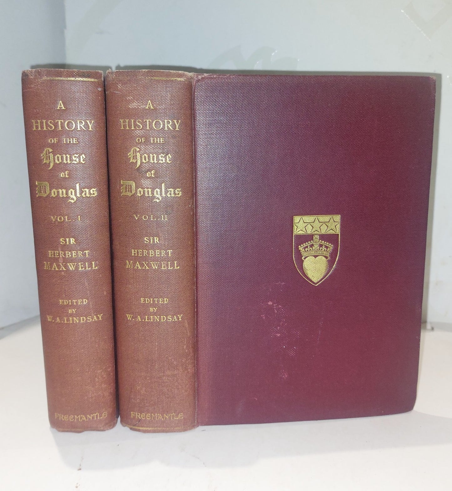 House Of Douglas [Vol. 1 & 2] (1902) By Sir Herbert Maxwell Hb Books0