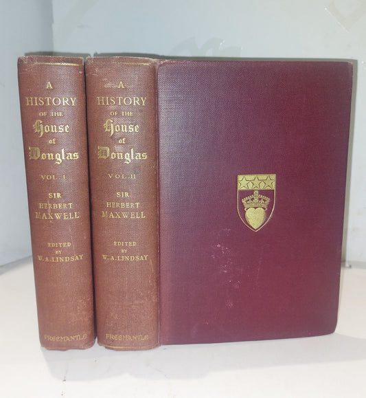 House Of Douglas [Vol. 1 & 2] (1902) By Sir Herbert Maxwell Hb Books0