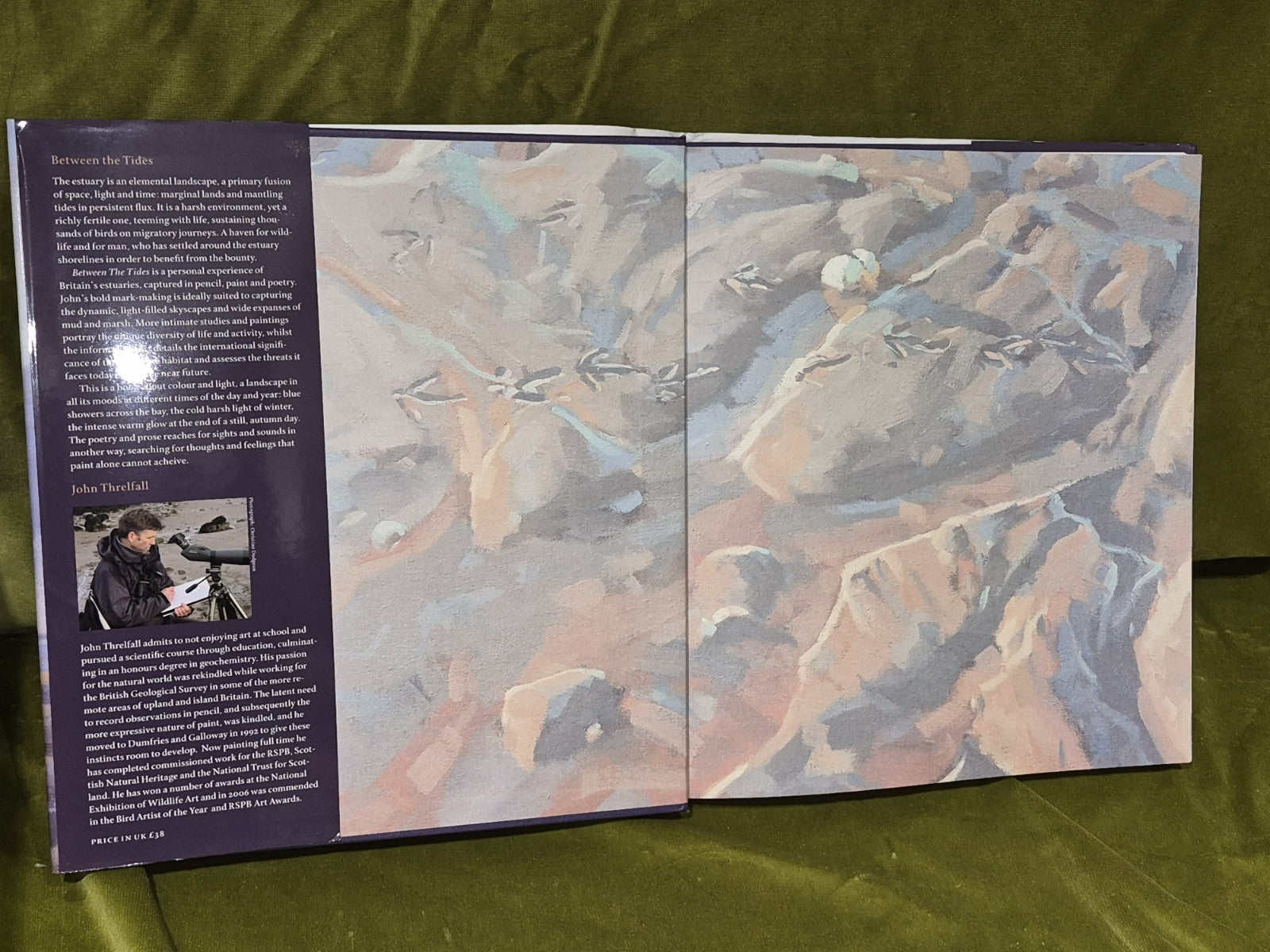 Between the Tides - John Threlfall - Langford Press 2007 Hardback - SIGNED3