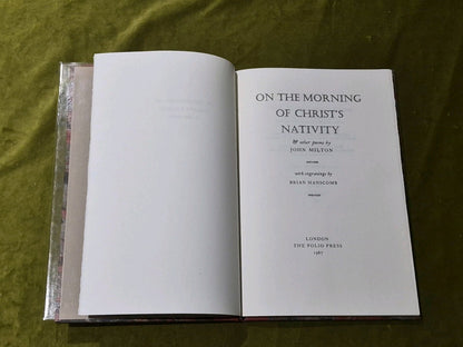On the Morning of Christ's Nativity - John Milton - Folio Society - 19873