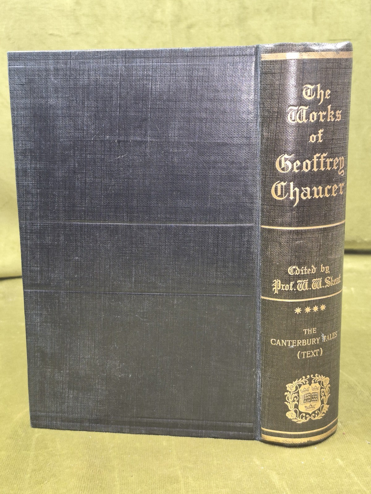 The Complete Works of Geoffrey Chaucer 1894 Oxford Clarendon Volume 4 1