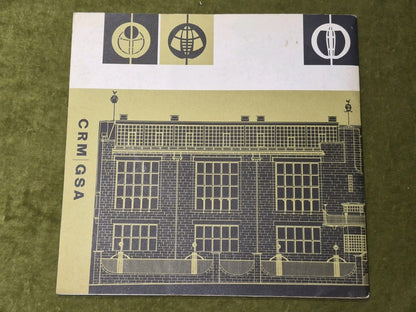 Charles Rennie Mackintosh & The Glasgow School Of Art  1st PB Ed1