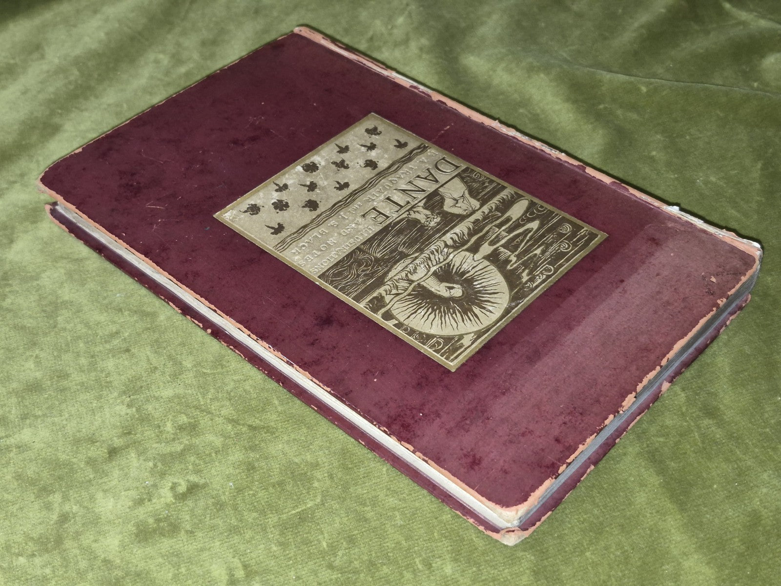 Dante Illustrations and Notes Phoebe Anna Traquair John Sutherland Black 18903